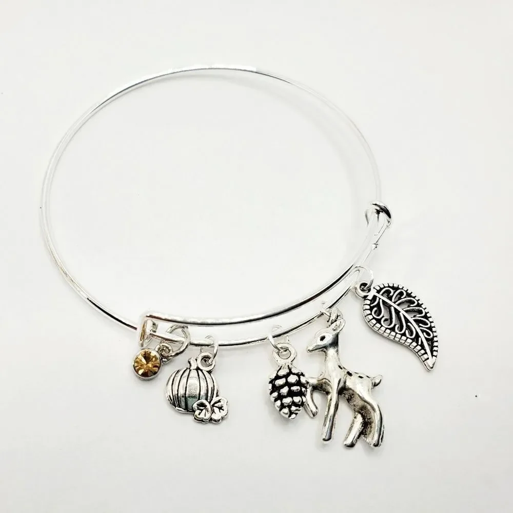 Fall Favorites Adjustable Bangle Bracelets